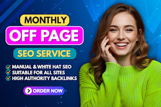 boost google ranking with monthly off page seo service, dofollow backlinks