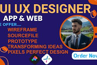 create  prototype or uiux design on axure rp 10,11 and figma