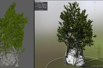 design simple looking trees for your games and metaverse