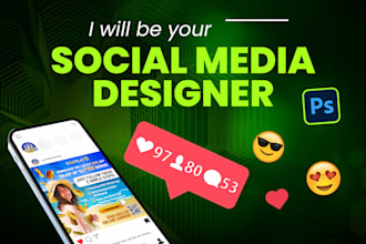 design your social media post, carousel and instagram story