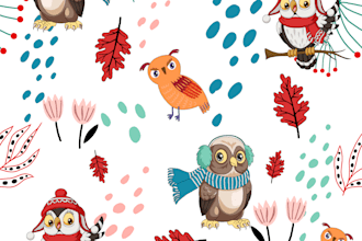 design digital theme based scarfs