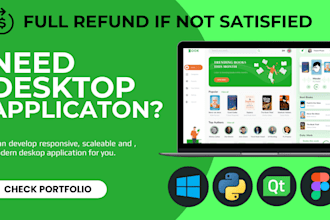 develop custom desktop applications
