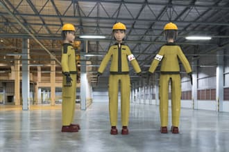 create 3d low poly character for your game in maya
