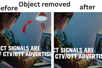 add or remove object,text and people