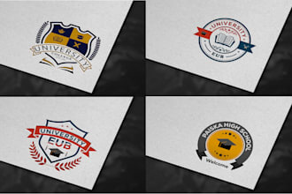 crafting a logo for school education university