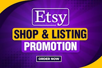 do etsy shop promotion to boost etsy traffic