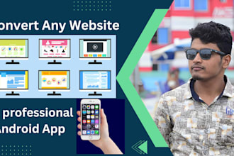 convert your website to professional android or iso app