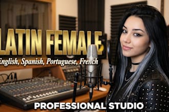 narrate your audio with my latin voice