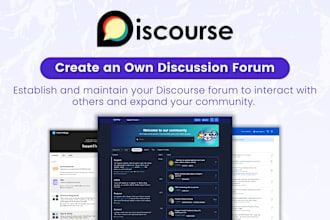 install and set up a discourse forum for your community
