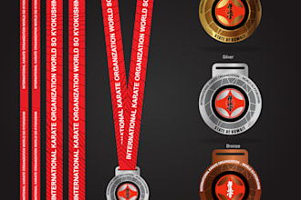 do creative medals design and coin design for your events