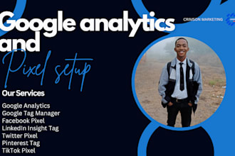 help you setup google tag manager ga4  for your website conversion tracking
