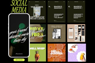design social graphics, flyers, templates, etc on canva