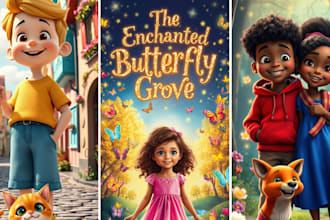 ghostwrite and edit your childrens book with optional illustrations