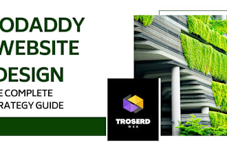 develop godaddy website, godaddy landing page godaddy website design