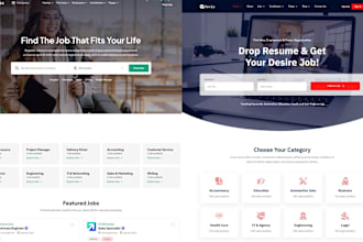 recruitment website job board staffing agency website using wordpress