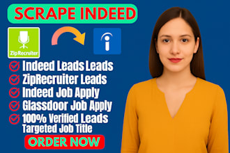 find qualified candidate leads from linkedin and indeed
