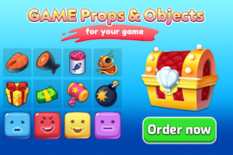 design game props, objects and UI for your game