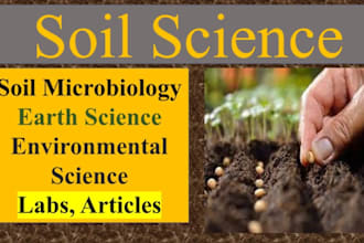 help you soil, earth, geology and environmental projects
