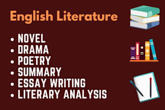 assist you in english literature and linguistics