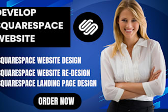 develop squarespace website, squarespace website redesign, squarespace website