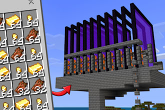 build any type of farm for minecraft java or bedrock