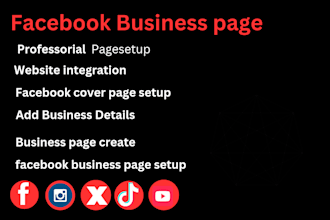 expert facebook business page setup and optimization