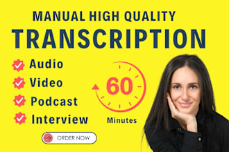 transcribe audio and video transcription