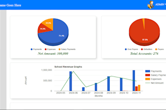 build a school management system for you