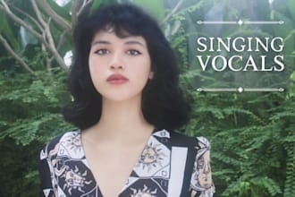 be your female singer for an original song or cover