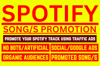 create ads to promote your spotify music