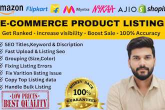 list products on amazon, flipkart,nykaa,myntra,ajio,shopify