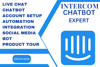build and customise an intercom chatbot for lead generation and customer support