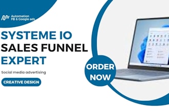 build systeme io landing page, sales funnel in systeme io, website, gohighlevel