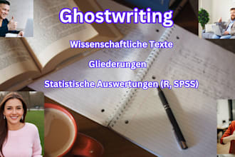 be your ghostwriter for your scientific text