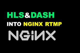 integrate hls and dash into nginx rtmp streaming server