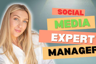 manage social media with content creation or monetization
