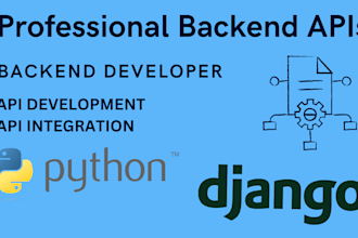 develop professional rest apis using python, flask, and django