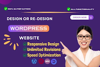 create, redesign, clone or fix wordpress, shopify  website