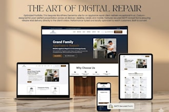 build a modern custom wordpress website with pixel perfect design
