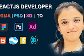 be your reactjs front end web developer