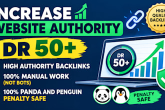 boost domain rating dr 50 plus