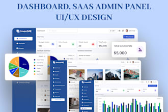 do figma design,dashboard design,web app design, saas design