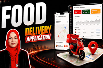 make ai food delivery app, restaurant app, dashboard, analytics