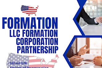 do formation of llc, corporation, ein, in 50 states of USA