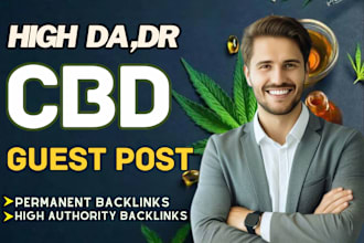 do white hat high da dofollow cbd cannabis marijuana guest post seo backlinks