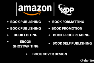 amazon kdp book publishing ebook writer french book formatting and editing