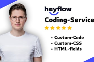 custom coding in heyflow for you