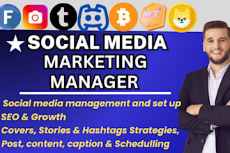 be your nft, crypto,token, web3, meme coin social media manager, content creator