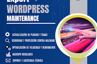 administrador de sitios web experto,para el mantenimiento