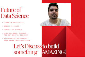 create python data science, machine learning, and deep learning projects